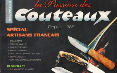 Publicación de mis trabajos en «La Passion des couteaux»